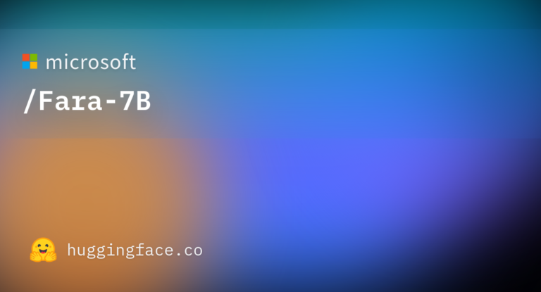 Fara-7B