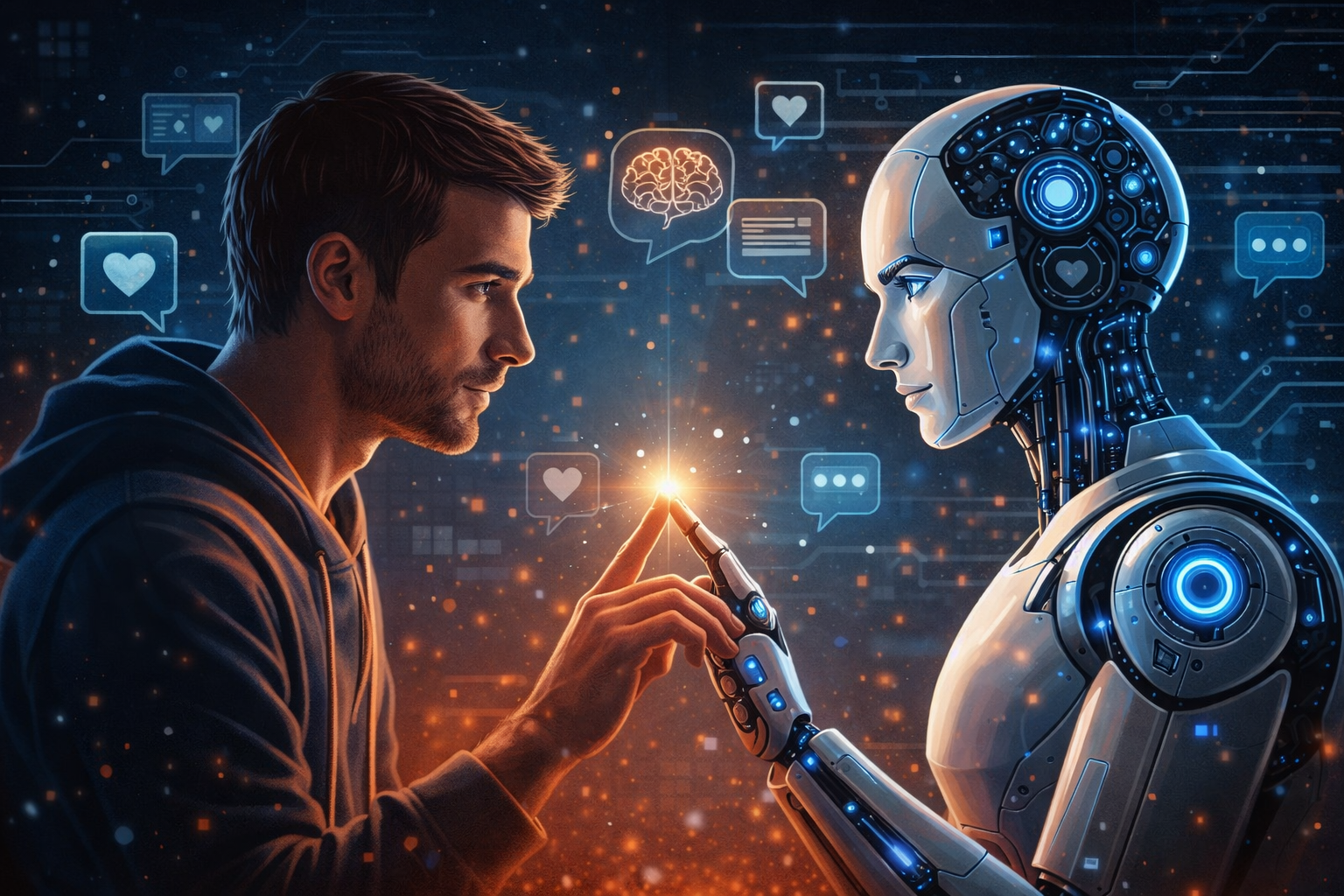 الانسان والذكاء الاصطناعي