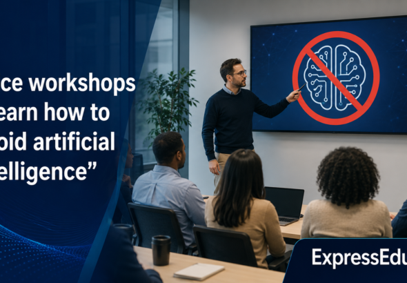 Office workshops to learn how to avoid AI