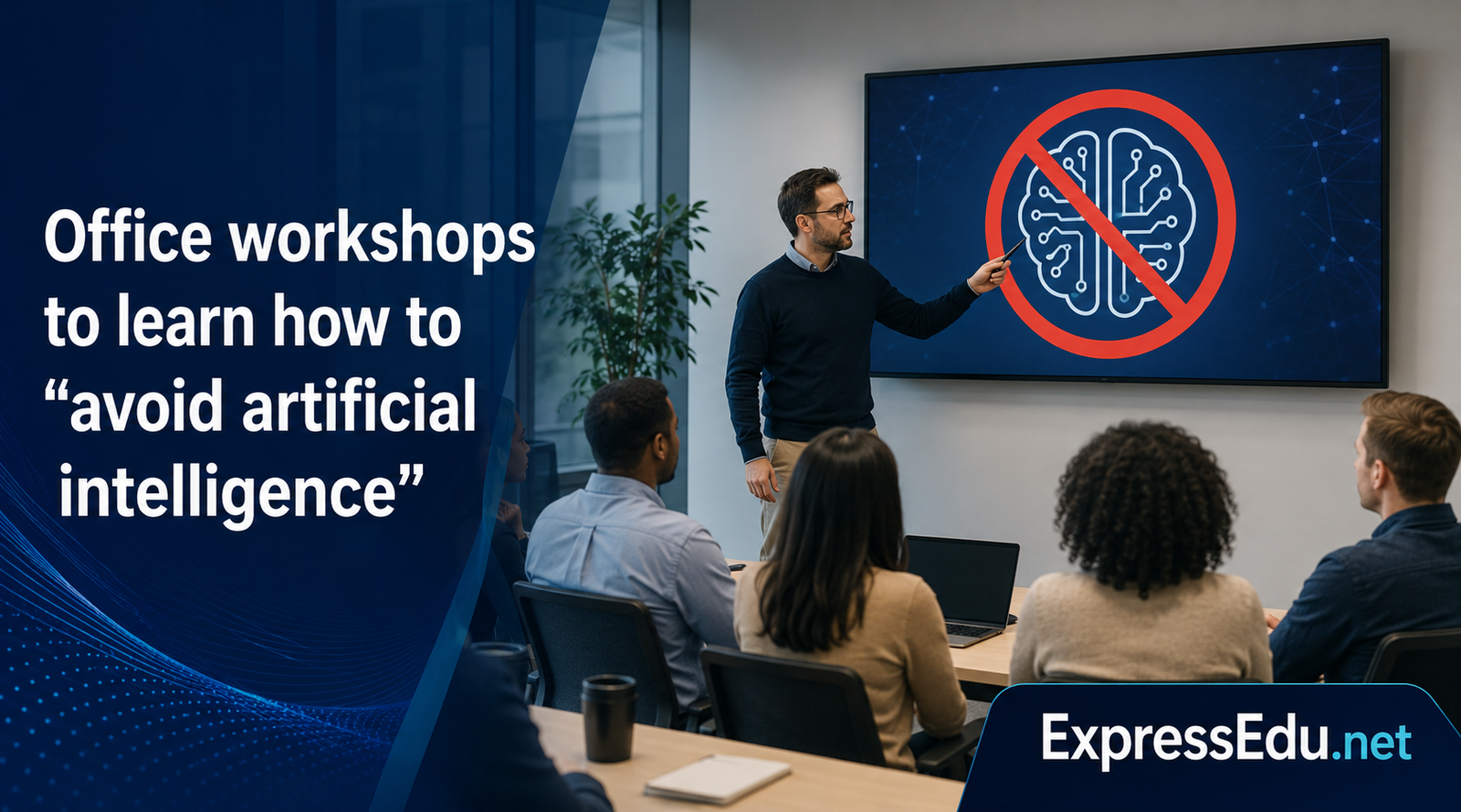 Office workshops to learn how to avoid AI